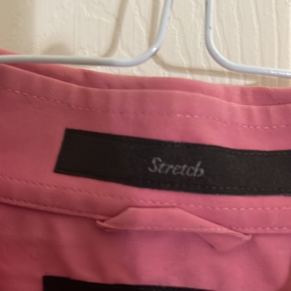 Express men’s stretch fit button down shirt in color of mauve size S - Picture 2 of 7